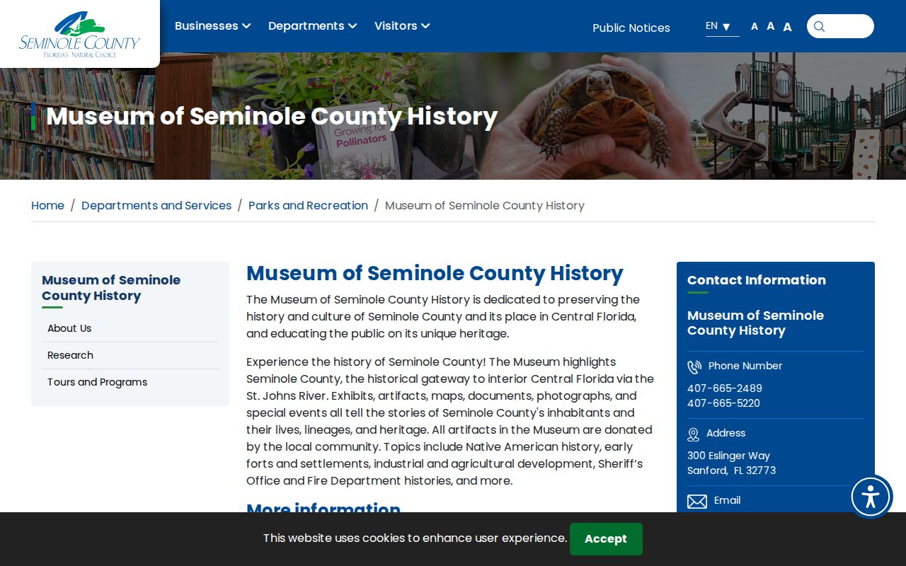 Casselberry neighbors and block history at the Seminole County museum